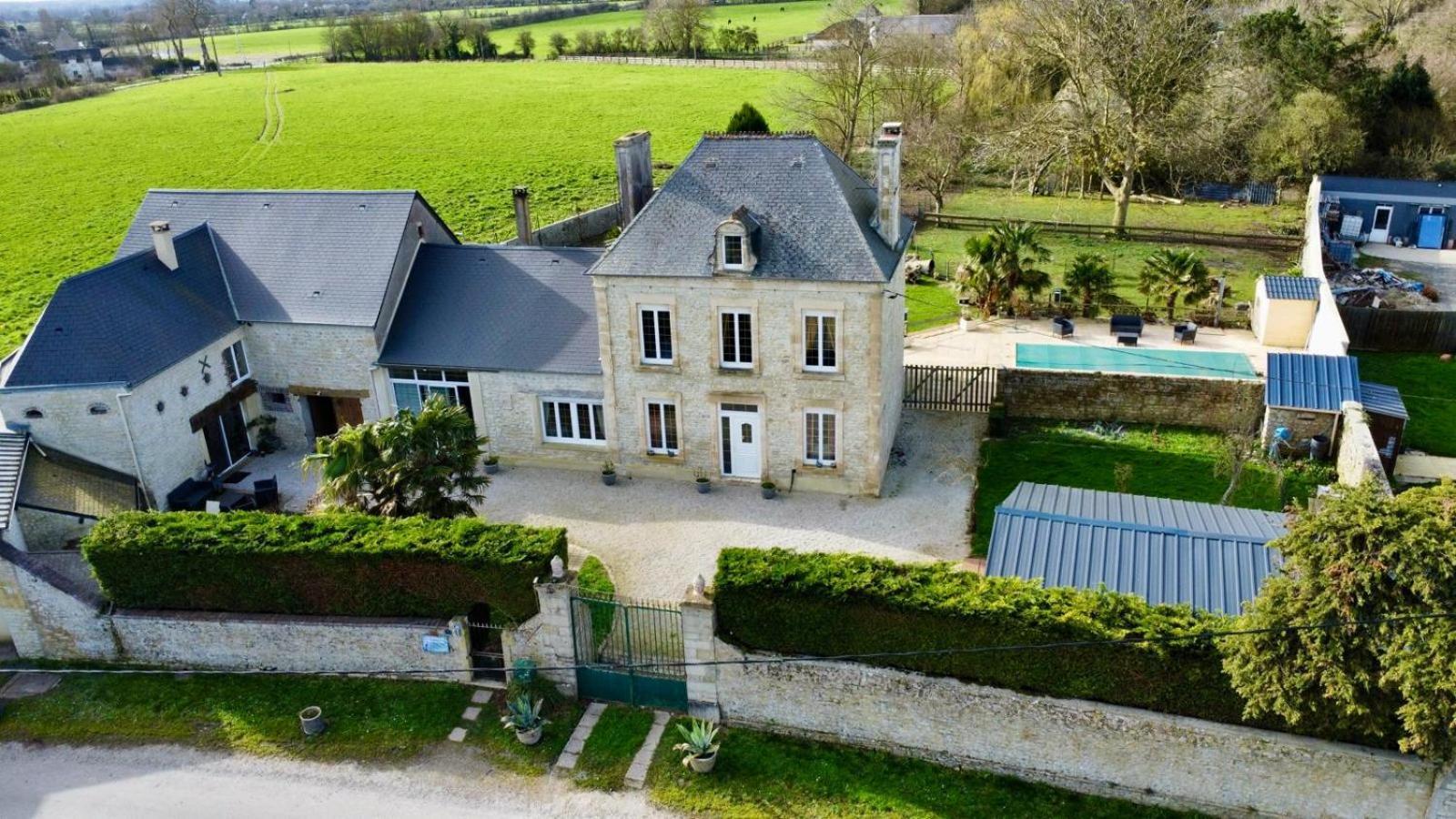 Gite Isigny Omaha Saint-Germain-du-Pert Bagian luar foto